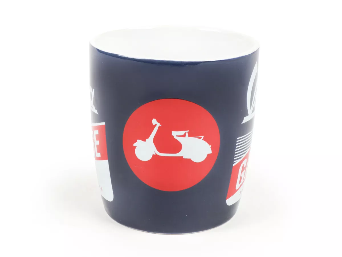 Mugg - Kaffemugg -Nostalgisk konst - Vespa GARAGE, Ø=85mm x 90mm, 340ml