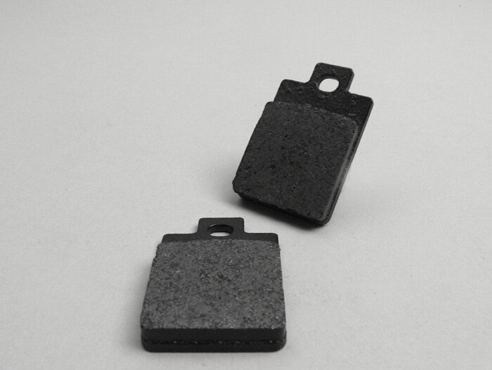 Plaquettes de frein -NEWFREN- 31.5x49mm - PIAGGIO Sfera RST 50 cc (C01), Sfera RST 125 cc (M01), Sfera RST 80 cc (M03), Zip Fast Rider 50 cc (SSL1T2)