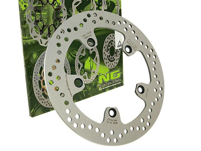 Disco freno -NG Ø260x121x4,5mm- Suzuki Burgman AN 400 (2003-2004) anteriore sinistro, Suzuki Burgman AN 250 (2003-2006) anteriore sinistro, Suzuki Burgman AN 650 Executive (2004-2011) anteriore sinistro/destro, Suzuki Burgman 400 / A / ABS (2005-2013) ant