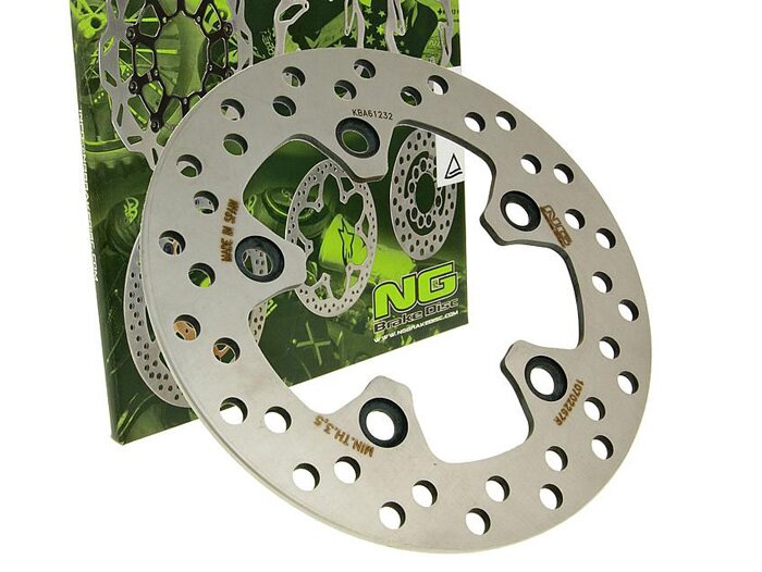 Bromsskiva -NG Ø190x80x4mm- SYM Jet Euro X 50 (2006-2009) fram vänster, SYM Red Devil 50 (2007) fram vänster, SYM Jet Euro 100 (2007-2008) fram vänster