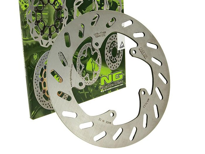 Disque de frein -NG Ø226x105x4mm- Peugeot Looxor 50 (2001-2002) (av. g.), Peugeot Looxor 100 SBC (2001-2002) (av. g.), Peugeot Looxor 50 TSDI (2001-2006) (av. g.), Peugeot Looxor 50 (2003-2007) (av. g.), Peugeot Looxor 100 SBC (2003-2007) (av. g.), Peugeo