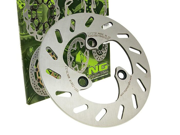 Bromsskiva -NG Ø190x58x4mm- Garelli FX 50 / KRS 50 fram till vänster, Garelli Freeland 125 fram till vänster, Garelli Freeland 150 fram till vänster, MBK Slider 50 fram till vänster, Honda Yupi 50 (1990) fram till vänster, Honda Yupy 90 (1990) fram till v