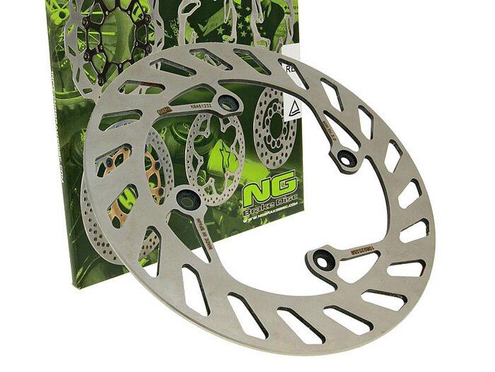 Remschijf -NG Ø220x100x3,5mm- Beta RR 50 Enduro Racing/Motard (2006) rechtsachter, Beta RR 125 Enduro/Motard (2006) rechtsachter, Beta RR 50 Enduro (2006-2012) rechtsachter, Beta RE 125 (2012) rechtsachter