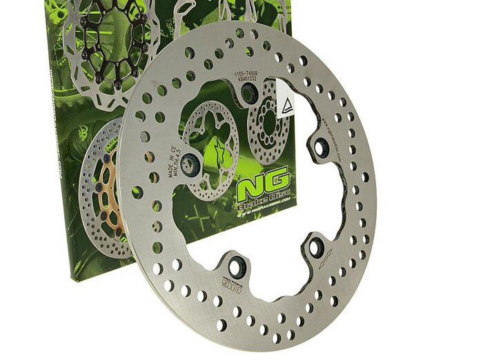 Disco de freno -NG Ø250x117x5mm- Suzuki Burgman AN 650 Executive (2004-2011) trasero derecho