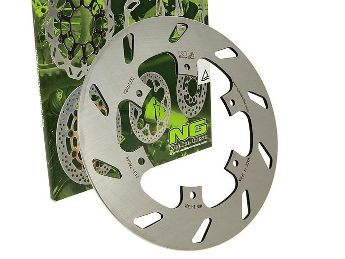 Bromsskiva -NG Ø220x105x4mm- Piaggio Liberty 50 LE (1997-2002) fram vänster, Piaggio Liberty 50 (1997-2009) fram vänster, Piaggio Liberty 125 (1997-2011) fram vänster, Piaggio Liberty 150 (2000-2003) fram vänster, Piaggio Liberty 150 (2000-2003) bak vänst