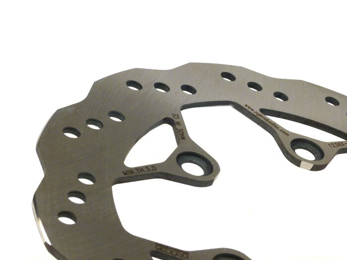 Disque de frein -NG Wavy Ø240x87,5x3,8mm- Kymco Agility City 125 (2009-2012) (ar. dr.), Kymco Agility City 200 I (2012) (ar. dr.)