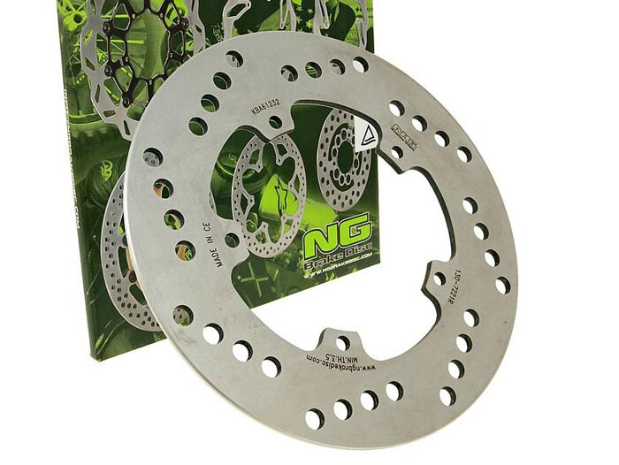 Bromsskiva -NG Ø200x97x4mm- Vespa Primavera 50-150cc, Sprint 50-150, LX50-150, LXV50-125, S50-150, ET2, ET4, PIAGGIO Fly 125-150, Sfera 50 RST, Zip 50 SP, Sfera 125 4T, Grimeca Classic NT, LML Star