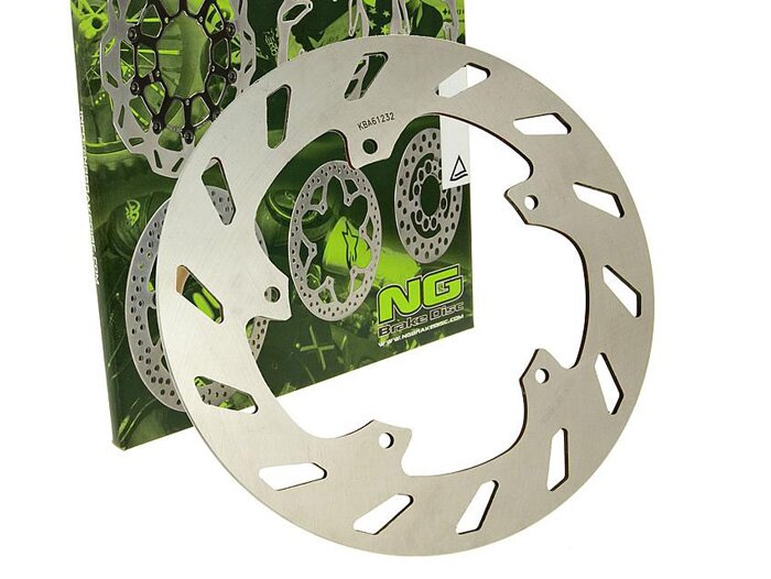 Bromsskiva -NG Ø240x125x4mm- Italjet Dragster 125 / 180 LC (1999-2000) bak central