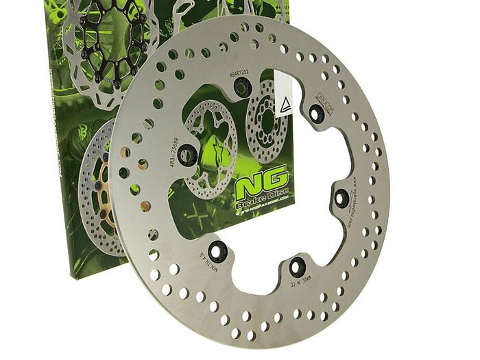 Disque de frein -NG Ø267x132x5mm- Yamaha FZR 1100 (ar. dr.), Yamaha XS 400 (1982) (av. dr.), Yamaha XJ 650 Turbo (1982) (av. g./dr.), Yamaha XZ 550 (1982-1984) (av. g.), Yamaha XJ 650 Seka (1983) (av. g./dr.), Yamaha RD 350 Ypvs (1983-1984) (av. g./dr.),
