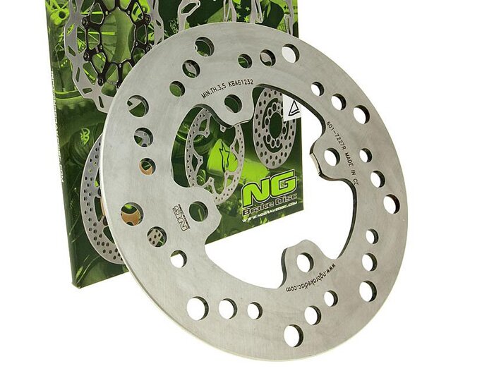 Brake disc -NG Ø190x72x4mm- Honda X8R-S Super Sport (SZX-50) (1998-2004) rear lhs, Honda X8R-X Cross Sport (SZX-50) (1998-2004) rear lhs