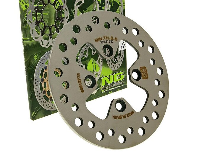 Bremsscheibe -NG Ø165x48x4mm- Bombardier Ds 650 Dif. Models (2000-2005) vorne links/rechts, Bombardier Ds 650 Baja (2001-2006) vorne links/rechts, Bombardier Ds 650 X (2001-2006) vorne links/rechts