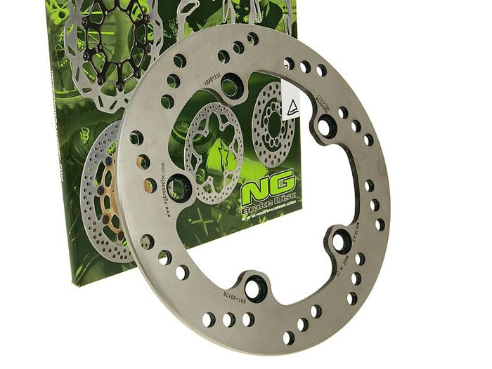 Bromsskiva -NG Ø210x109x5mm- Suzuki Burgman AN 250 (1998-2002) höger bak, Suzuki Burgman AN 400 (1998-2002) höger bak, Kawasaki SC Epsylon 250 (2002-2003) vänster bak