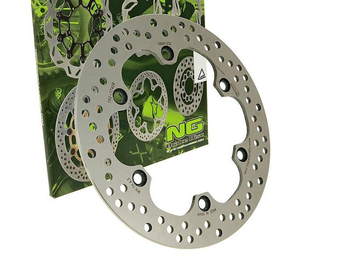 Bromsskiva -NG Ø256x144x5mm- Honda Dominator NX 500 (1984-1987) fram vänster/höger, Honda Dominator NX 500 (1984-1987) bak höger, Honda VF 500 F Interceptor (1984-1987) bak höger, Honda VF 500 F Interceptor (1984-1987) fram vänster/höger, Honda