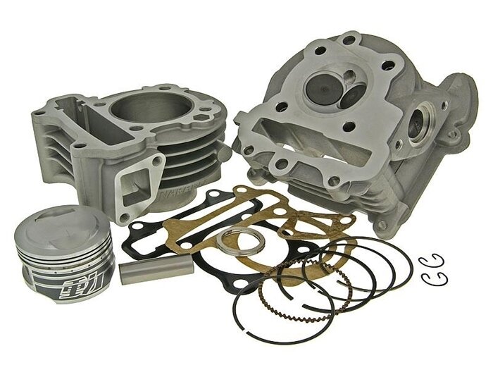 Cylinder -NARAKU- V.2 90cc med huvud för GY6, Kymco 50 2V