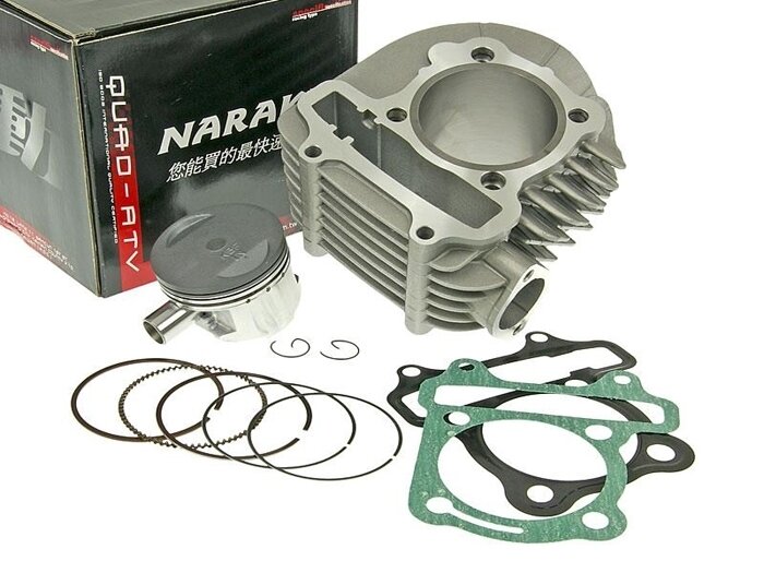 cylinder kit -NARAKU- 180cc 63mm for 4-stroke GY6, Kymco AC