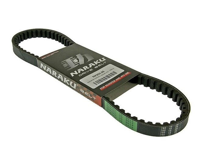 Cinghia trapezoidale -NARAKU- tipo V/S 788 mm per 139QMB, QMA 12, 13 pollici