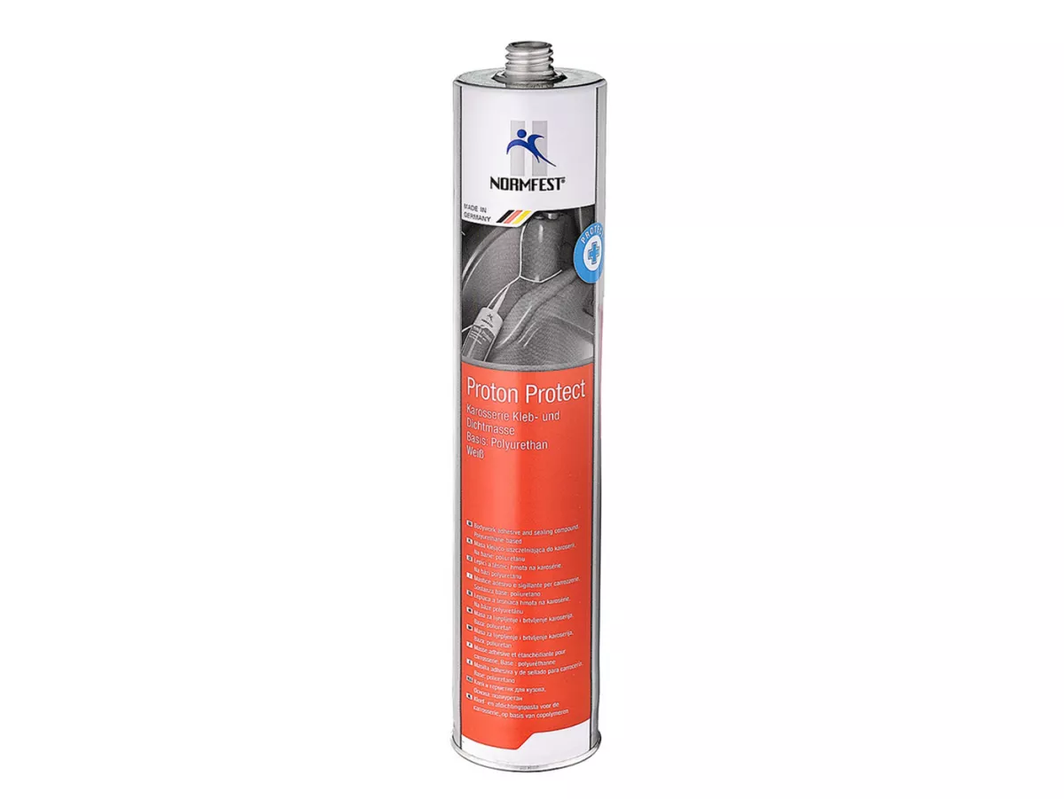 Bodywork adhesive and sealant -NORMFEST, 1K Proton Protect- cartridge 300ml, white