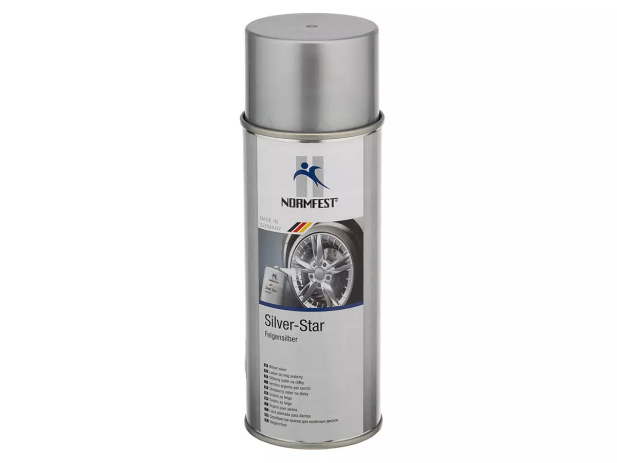 Lack, Felgensilber -NORMFEST, Silver-Star- Spraydose 400ml