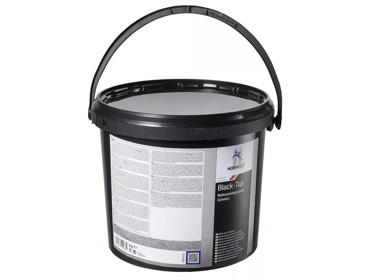 Däckmonteringspasta, svart -NORMFEST, Black-Tap-skopa 5kg