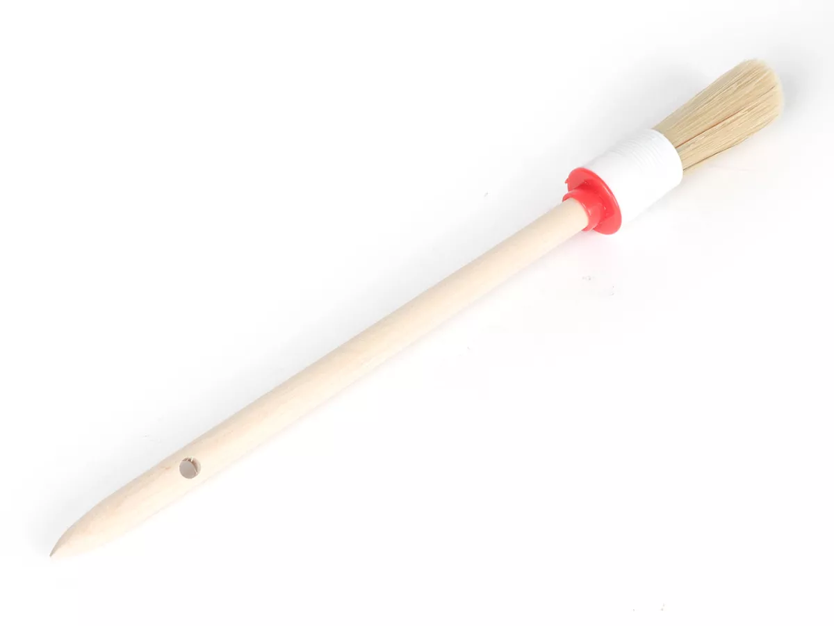 Brush Ø=15mm -NORMFEST- with wooden handle
