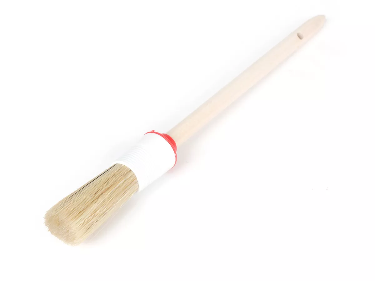 Brush Ø=15mm -NORMFEST- with wooden handle