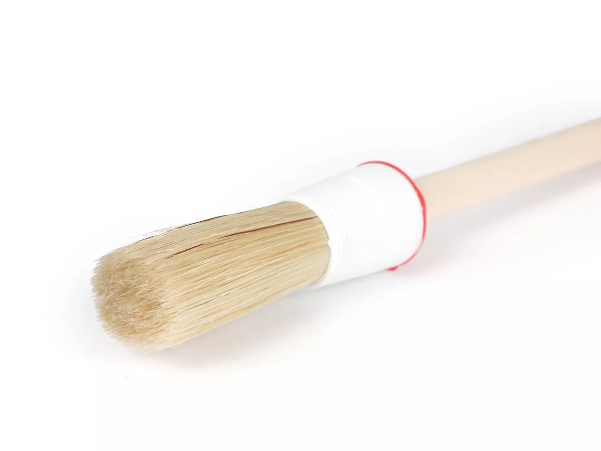 Brush Ø=15mm -NORMFEST- with wooden handle