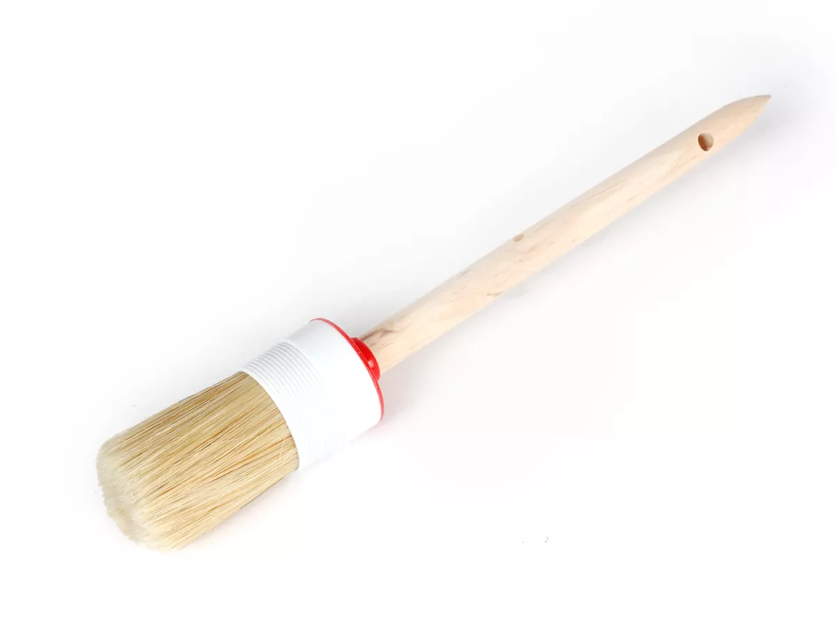 Brush Ø=30mm -NORMFEST- with wooden handle