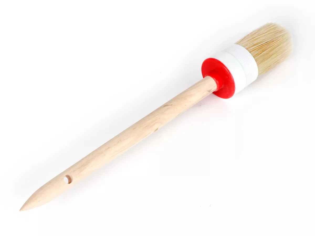 Brush Ø=30mm -NORMFEST- with wooden handle