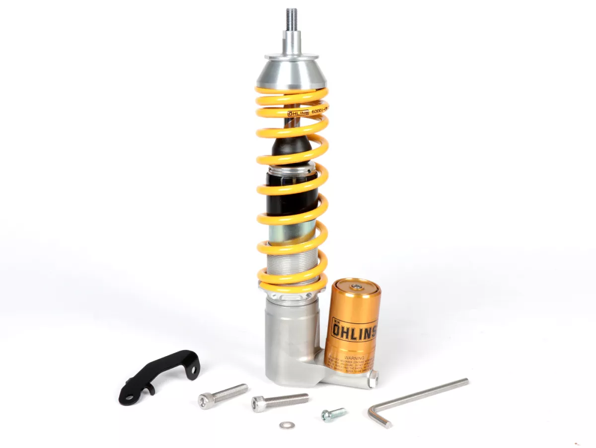 Schokdemper voor -ÖHLINS STX 36, 240mm- Vespa GTS 125-300 (-2013, 2017-2022), GTS SUPER 300 HPE, SUPERSPORT 300, SUPERTECH 300 HPE, GT 125-200, GTL 125-200, GTV 125-300