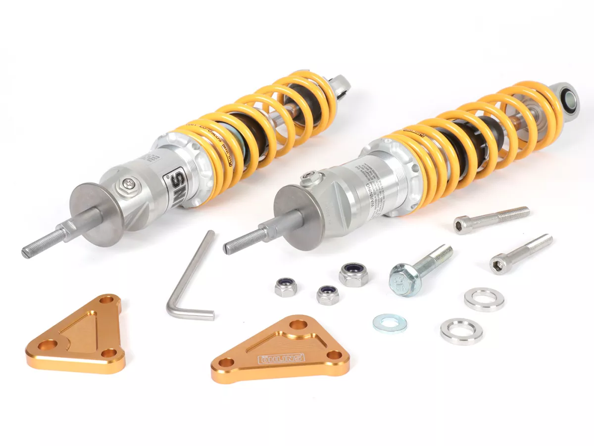 Bakre stötdämparsats -ÖHLINS STX 36- Vespa GT, GTL, GTV, GTS 125-300 (alla årsmodeller), GTS SUPER 300 HPE, SUPERSPORT 300, SUPERTECH 300 HPE