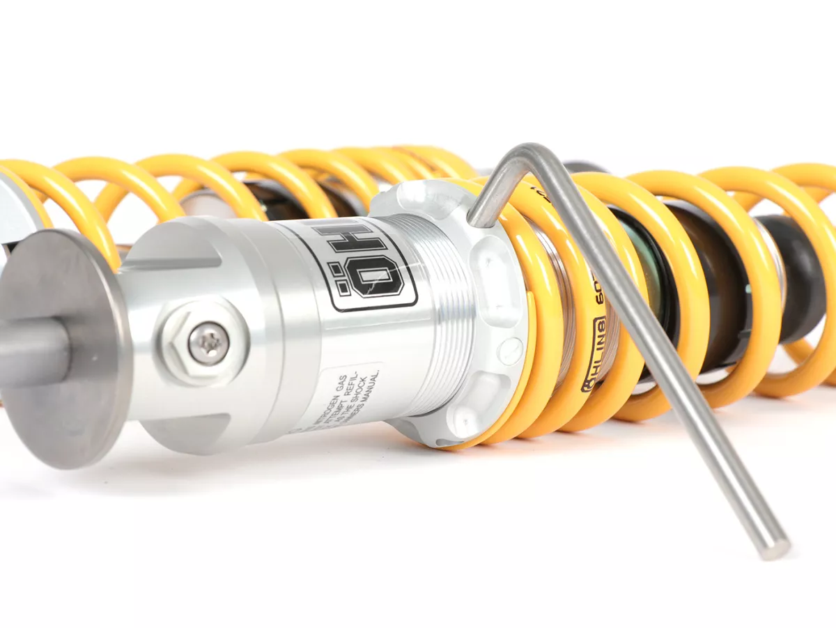 Bakre stötdämparsats -ÖHLINS STX 36- Vespa GT, GTL, GTV, GTS 125-300 (alla årsmodeller), GTS SUPER 300 HPE, SUPERSPORT 300, SUPERTECH 300 HPE