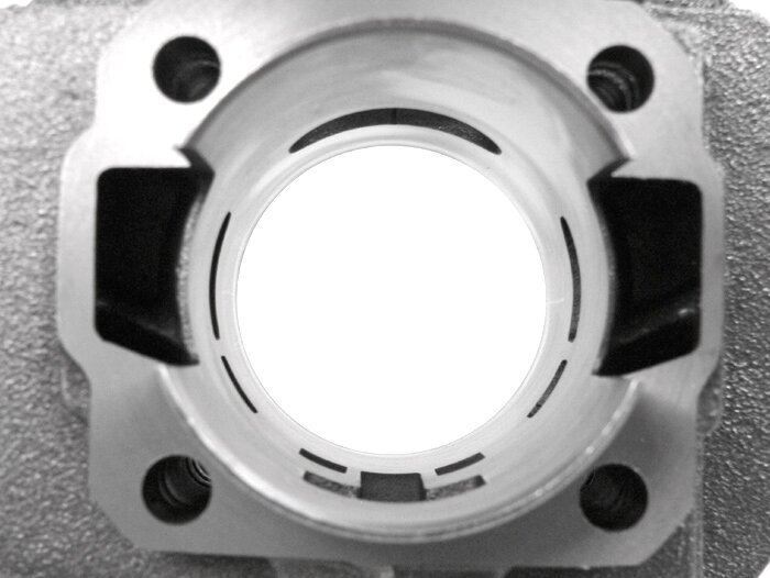 Cylinder -POLINI grå gjutjärn 133 ccm Racing- Vespa PV125, ET3 125, PK125