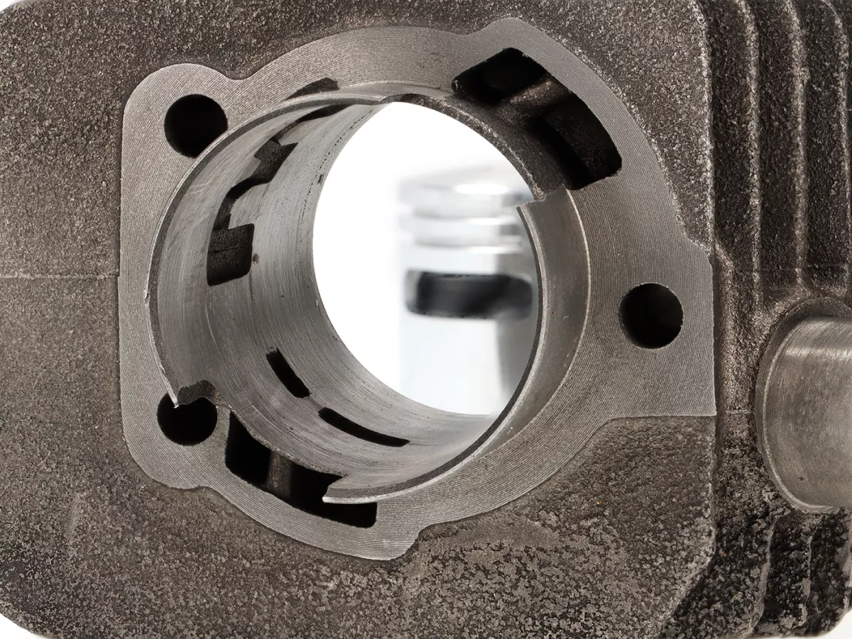 Cylinder -POLINI 63 cc Sport Ø43mm- Piaggio Ciao, Bravo, Boxer (gudgeon pin = Ø 10mm)