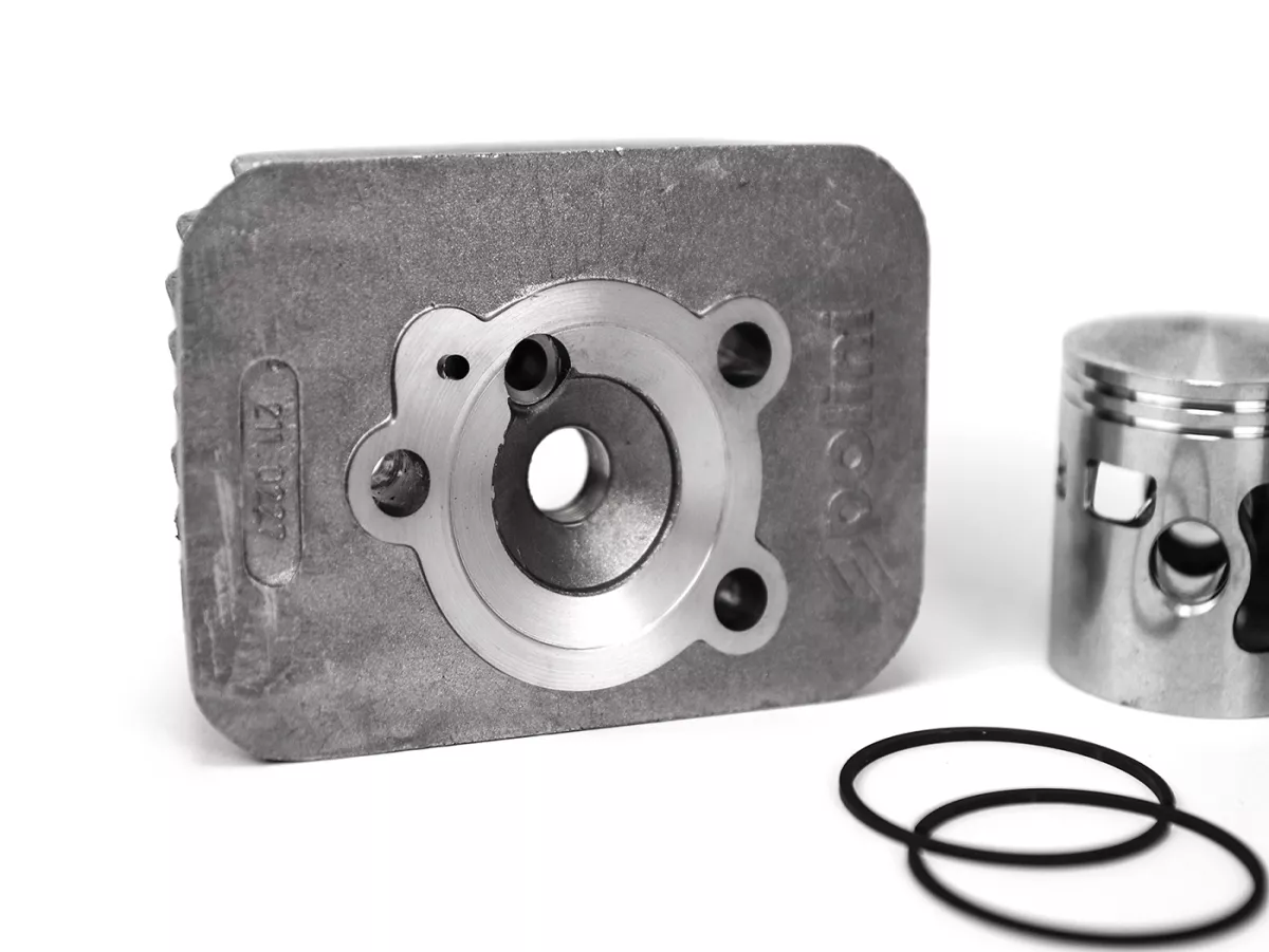 Silinder -POLINI 72 ccm Sport Ø46mm- Piaggio Ciao, Bravo, Boxer (pin piston = Ø 12mm)