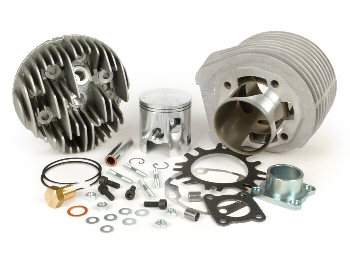 Cilindro -POLINI 177 ccm alluminio 3 canali corsa=57mm, b=Ø63mm- Vespa PX125, PX150, Cosa125, Cosa150, LML Star 125/150, Stella 125/150