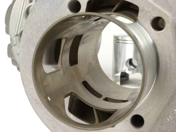 Cilindro -POLINI 177 ccm alluminio 3 canali corsa=57mm, b=Ø63mm- Vespa PX125, PX150, Cosa125, Cosa150, LML Star 125/150, Stella 125/150