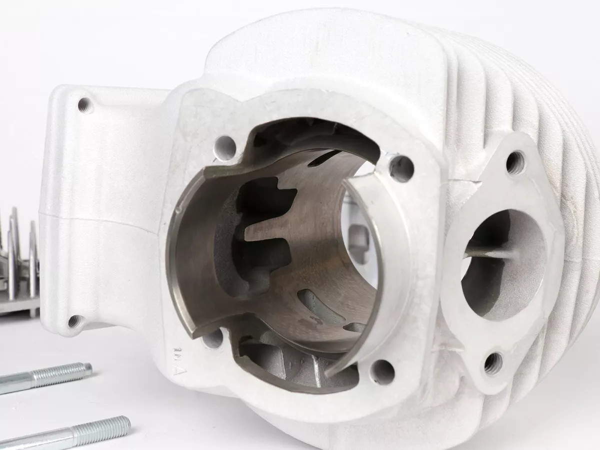 Cilindro -POLINI aluminio 'reed mission' 152cc (Ø60mm) Evolution reed valve (54mm stroke)- Vespa PV125, ET3 125, PK125 - Se requiere cigüeñal P2100070
