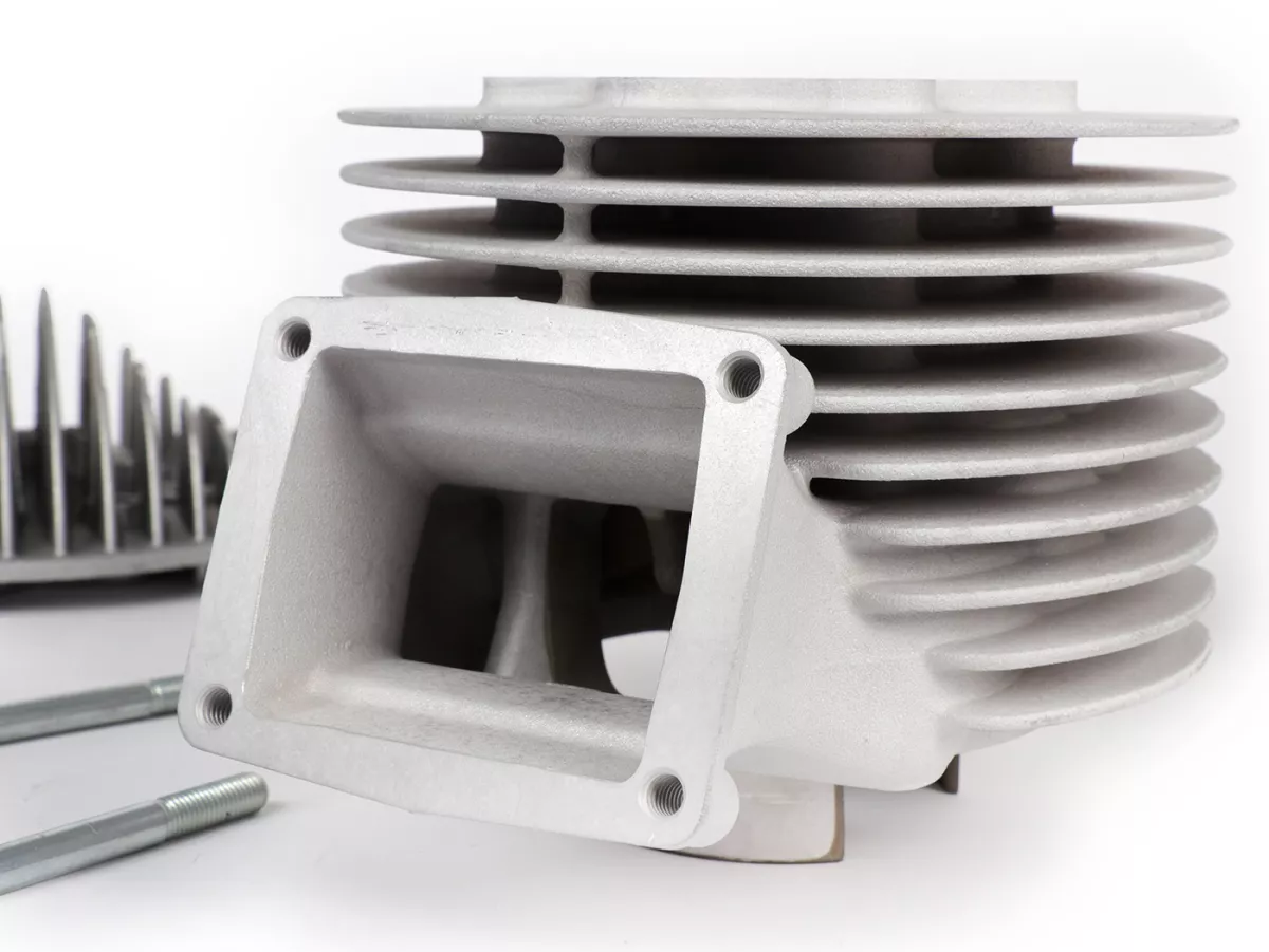 Cilindro -POLINI aluminio 'reed mission' 152cc (Ø60mm) Evolution reed valve (54mm stroke)- Vespa PV125, ET3 125, PK125 - Se requiere cigüeñal P2100070