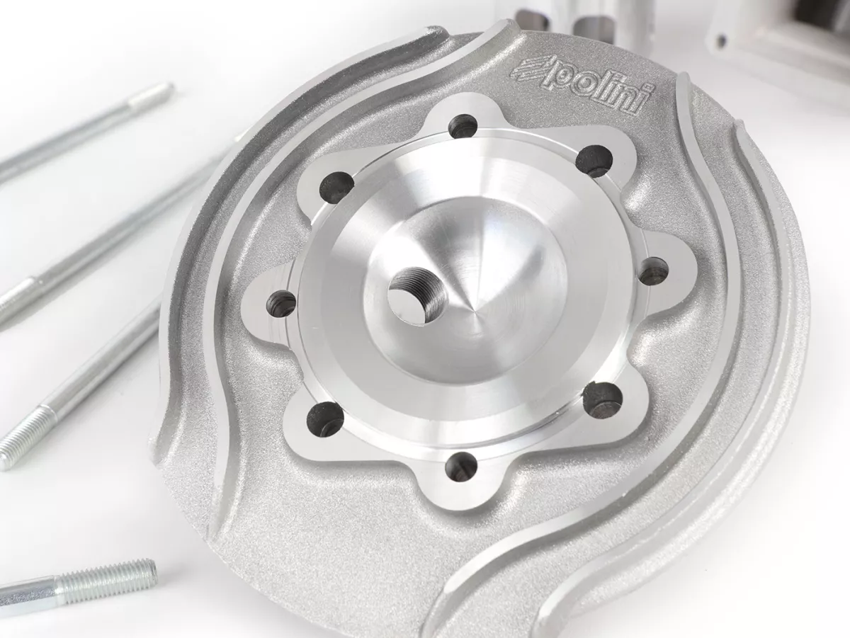 Cilindro -POLINI aluminio 'reed mission' 152cc (Ø60mm) Evolution reed valve (54mm stroke)- Vespa PV125, ET3 125, PK125 - Se requiere cigüeñal P2100070