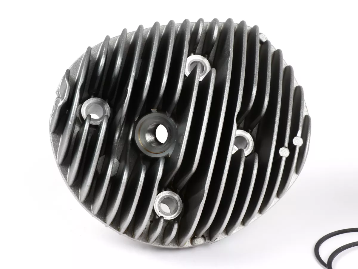 Silinder -POLINI 221 ccm (2023) aluminium, stroke 60mm- Vespa PX200, Rally200 - dengan kepala silinder