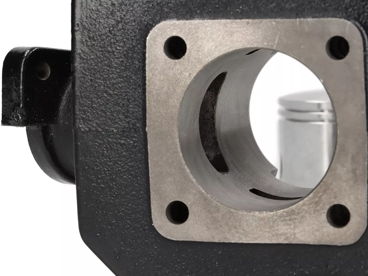 Cilindro -POLINI 70 cc Corsa- Peugeot AC (verticale) - SPEEDFIGHT1 50 cc AC, SPEEDFIGHT2 50 cc AC, TKR50, TREKKER50, VIVACITY50, ELYSEO50, SQUAB50, SV50, ZENITH50, BUXY50, ELYSTAR50, LOOXOR50, SPEEDAKE