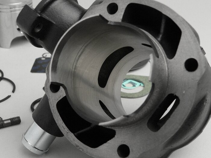 Zylinder -POLINI 70 ccm Sport ohne Zylinderkopf- Aprilia SR 50 (Aprilia/Morini), Suzuki Katana AY50 LC, Zillion UX 50