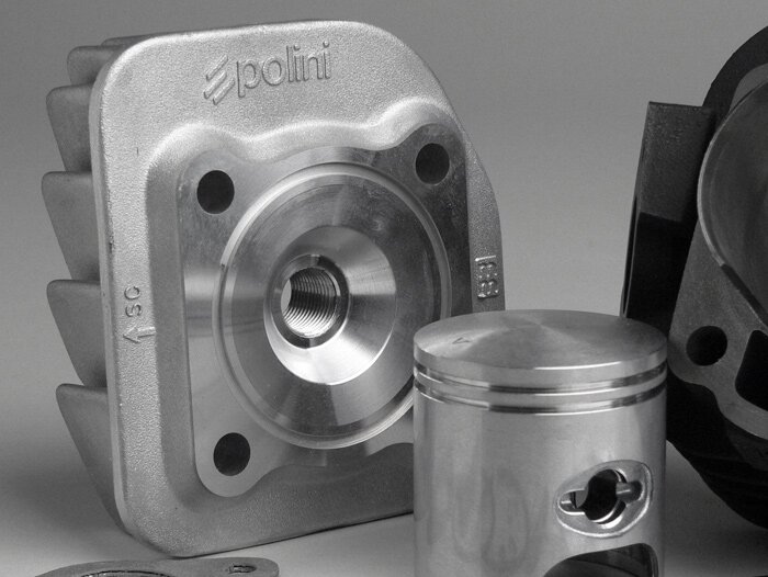 Cilindro -POLINI 70 ccm Sport- Minarelli horizontal AC, CPI Euro 1 - Pasador de pistón de 10mm -