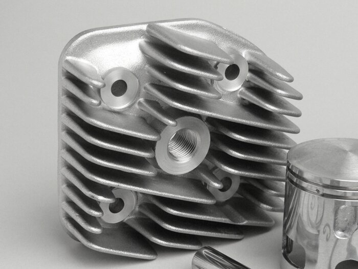 Cilindro -POLINI 70 ccm Sport- CPI Euro 2 - bulón 12mm - (brida de escape inclinada 10°)