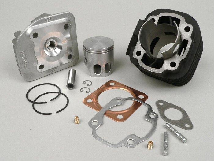 Silinder -POLINI 70 ccm Sport- CPI Euro 2 - pin piston 12mm - (flensa knalpot miring 0°)