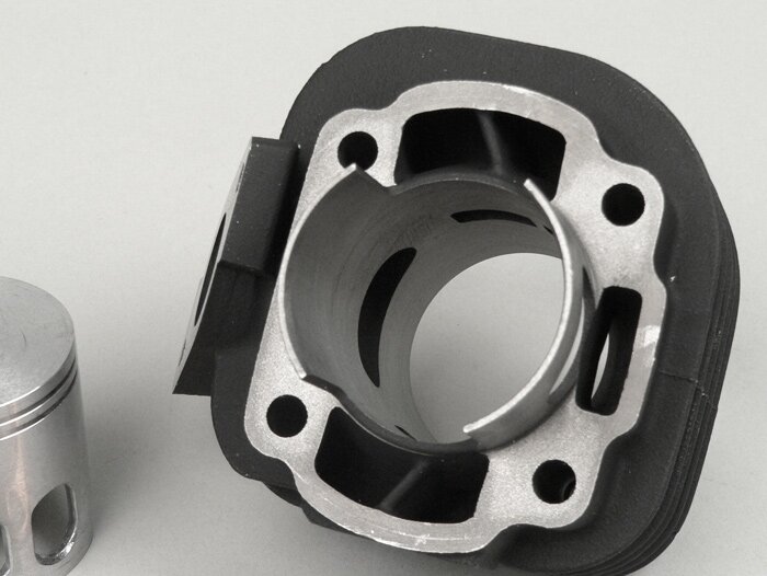 Silinder -POLINI 70 ccm Sport- CPI Euro 2 - pin piston 12mm - (flensa knalpot miring 0°)