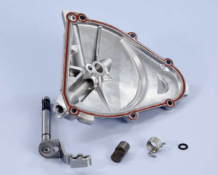 Carter d’embrayage -POLINI, levier long coudé- Vespa PK XL2 - convient aussi à Vespa V50, PV, ET3, PK XL, ETS (la tôle de traction 7674959 est nécessaire)