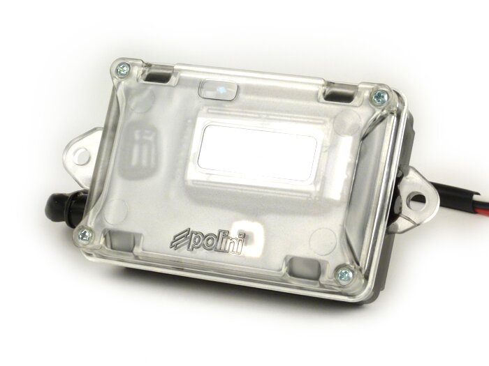 Bloc CDI -POLINI ECU- Piaggio 125-350cc ie (Euro 3) - modèles avec système d‘injection - Vespa GTS 300ie, GTV 300ie, LX 125/150ie 3V (-2012), S 125ie 3V (-2012), Piaggio Beverly 300ie (2010-2014), Beverly 350ie 4V Euro 3, Fly 125ie 3V (-2012)