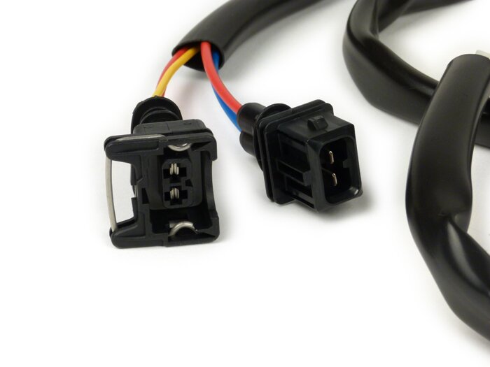 Cabang kabel untuk CDI -POLINI ECU- Piaggio 125-350 ccm yaitu (Euro 3) - mesin injeksi - Vespa GTS 300ie, GTV 300ie, LX 125/150ie 3V ->2012, S 125ie 3V ->2012, Piaggio Beverly 300ie 2010-2014, Beverly 350ie 4V Euro 3, Fly 125ie 3V ->2012