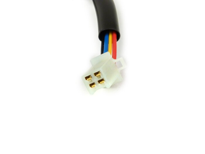 Cabang kabel untuk CDI -POLINI ECU- Piaggio 125-350 ccm yaitu (Euro 3) - mesin injeksi - Vespa GTS 300ie, GTV 300ie, LX 125/150ie 3V ->2012, S 125ie 3V ->2012, Piaggio Beverly 300ie 2010-2014, Beverly 350ie 4V Euro 3, Fly 125ie 3V ->2012